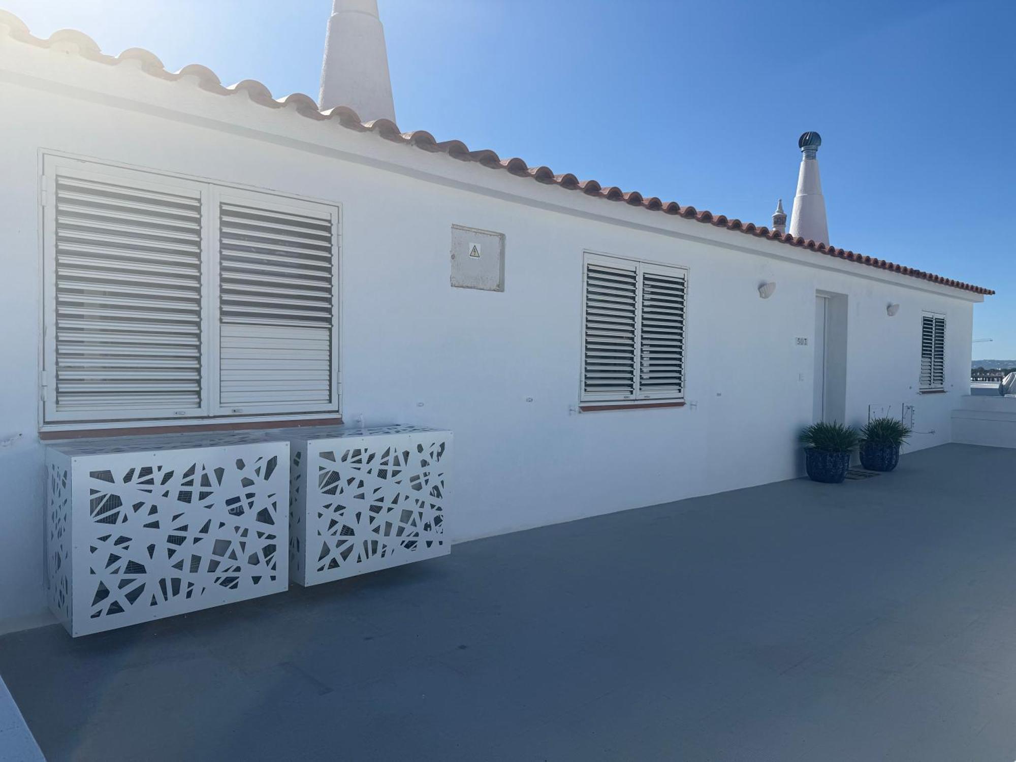 Penthouse S.Jorge Seaview T4 Apartment Quarteira Exterior photo